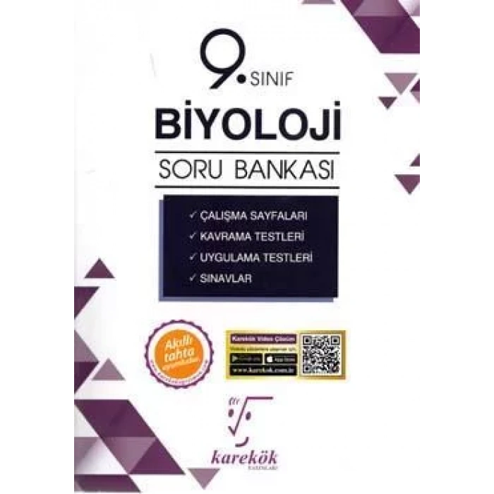KAREKÖK 9.SINIF BİYOLOJİ SORU BANKASI