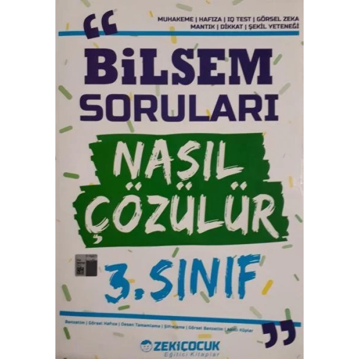 ZEKİ ÇOCUK 3.SINIF BİLSEM SORULARI NASIL ÇÖZÜLÜR