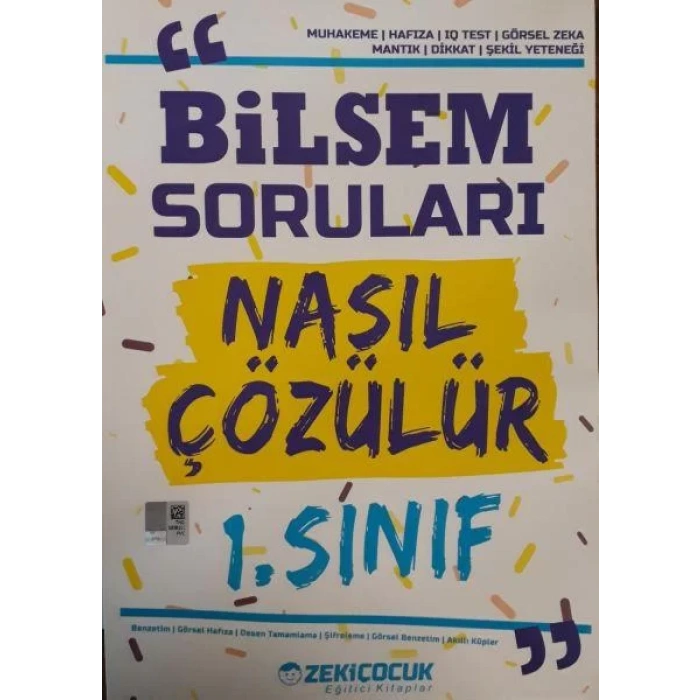ZEKİ ÇOCUK 1.SINIF BİLSEM SORULARI NASIL ÇÖZÜLÜR