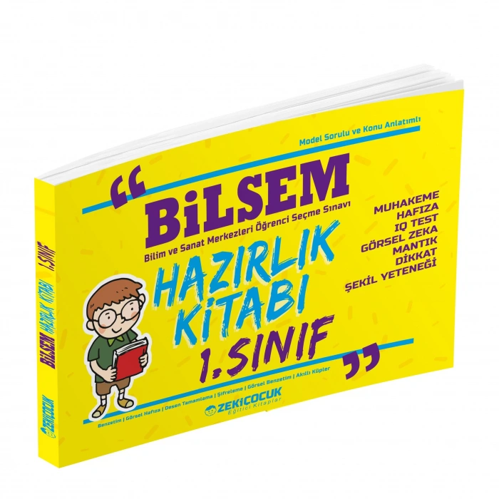 ZEKİ ÇOCUK 1.SINIF BİLSEM HAZIRLIK KİTABI