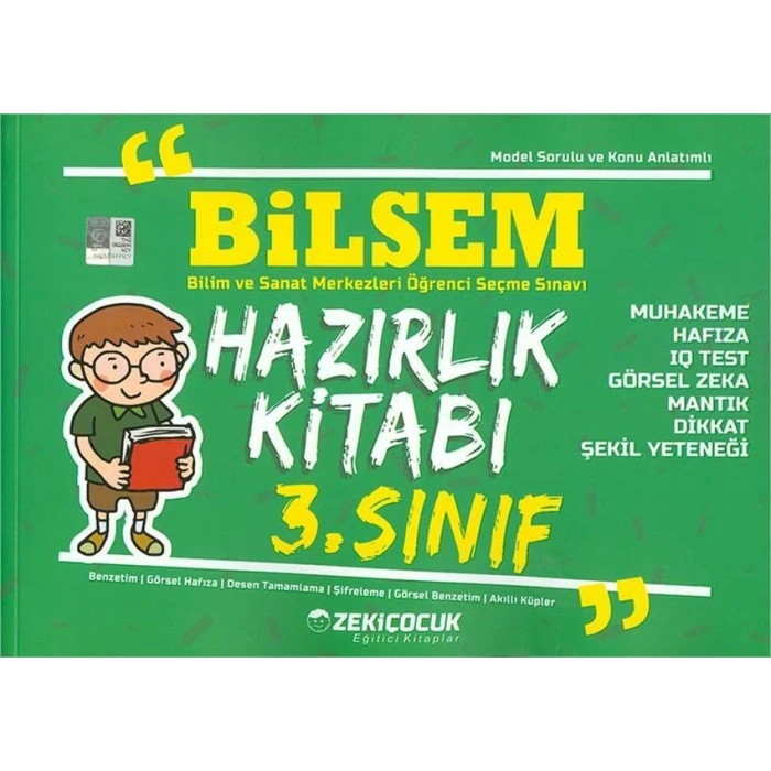 ZEKİ ÇOCUK 3.SINIF BİLSEM HAZIRLIK KİTABI