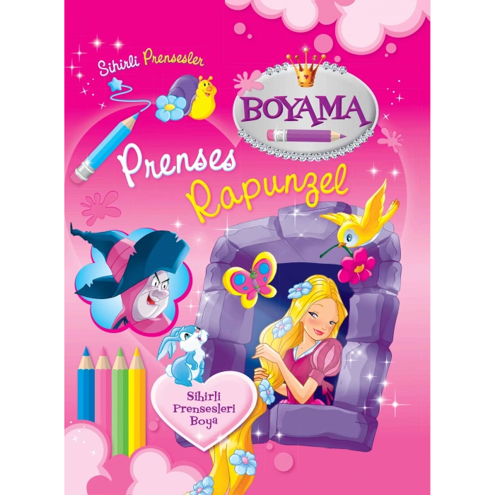 SİHİRLİ PRENSESLER PRENSES RAPUNZEL - PARILTI