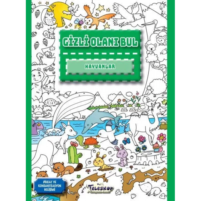 HAYVANLAR GİZLİ OLANI BUL - TELESKOP