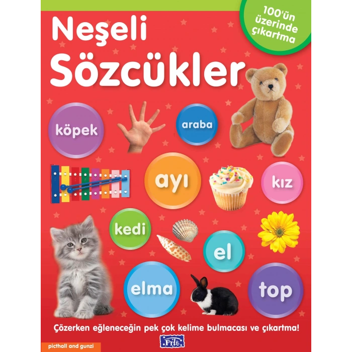 NEŞELİ SÖZCÜKLER ÇIKARTMALI - PARILTI