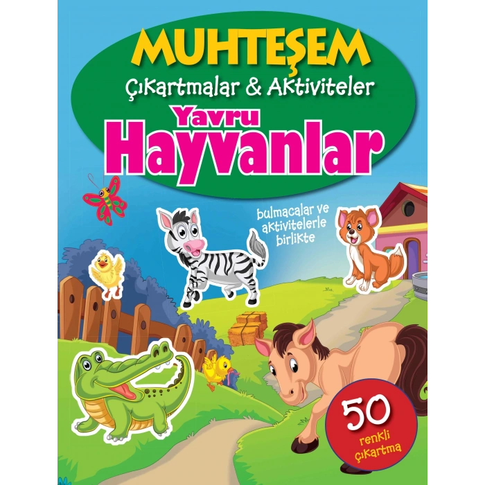 YAVRU HAYVANLAR MUHTEŞEM ÇIKARTMALAR - PARILTI