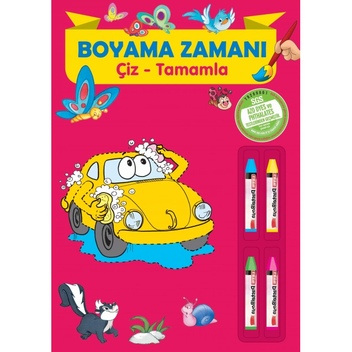 BOYAMA ZAMANI ÇİZ TAMAMLA - PARILTI