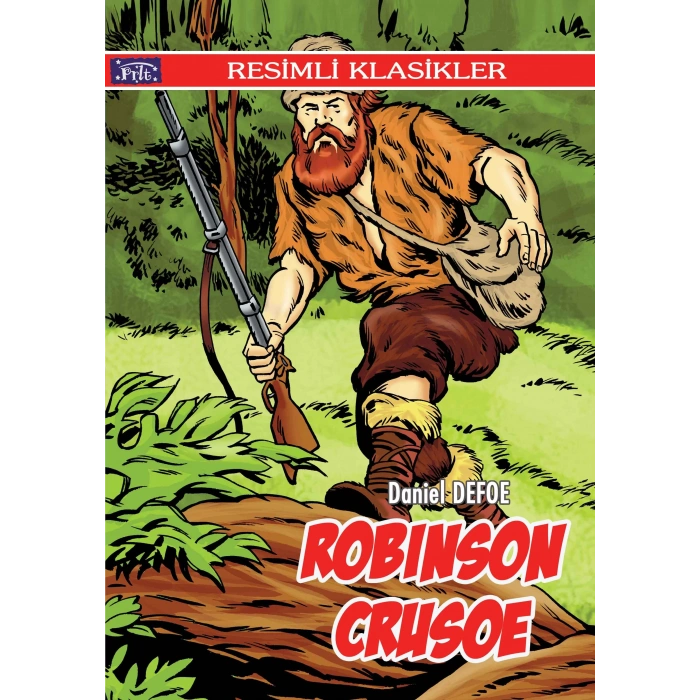 ROBİNSON CRUSOE RESİMLİ KLASİKLER - PARILTI