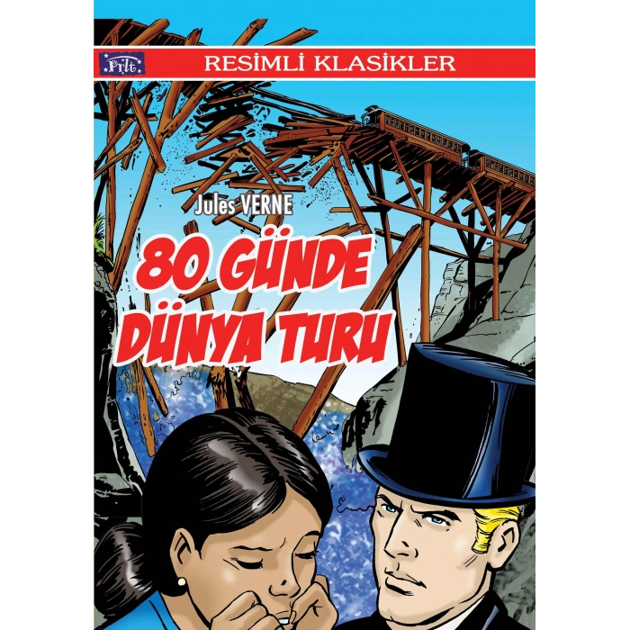 80 GÜNDE DÜNYA TURU RESİMLİ KLASİKLER - PARILTI