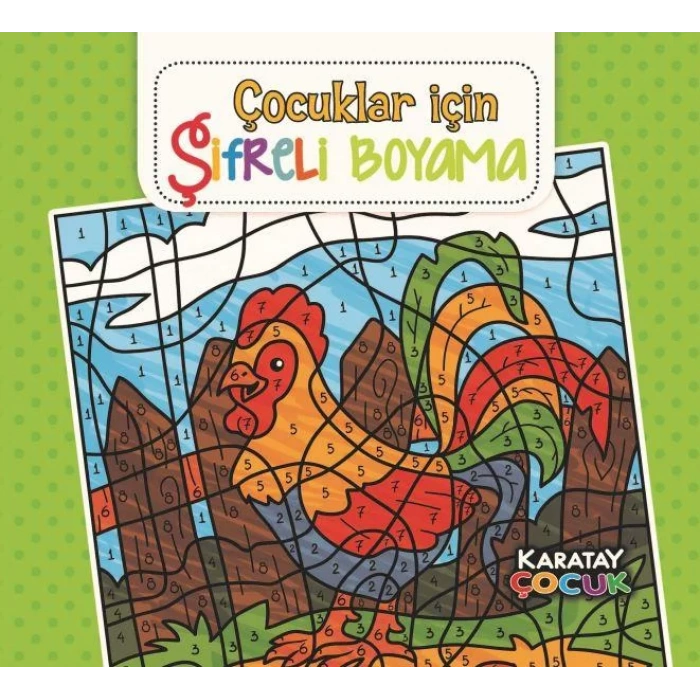 ÇOCUKLAR İÇİN MANDALA YEŞİL - KARATAY