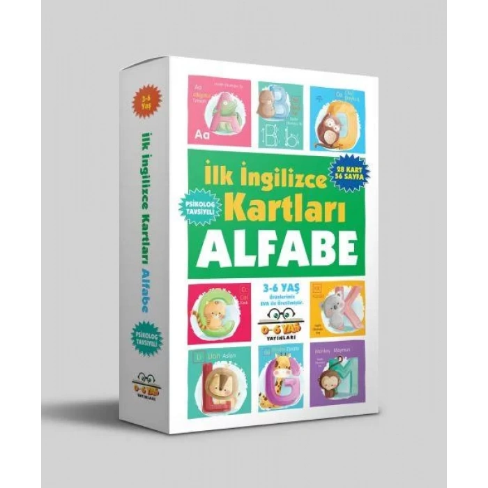 İLK İNGİLİZCE KARTLARI (28 KART)-0-6 YAŞ YAYINLARI