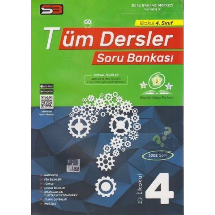 SBM 4.SINIF TÜM DERSLER SORU BANKASI