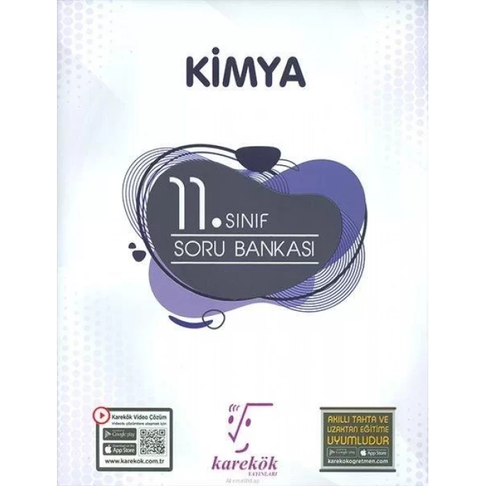 KAREKÖK 11.SINIF KİMYA SORU BANKASI