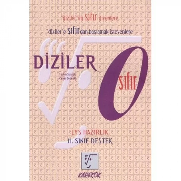 KAREKÖK DİZİLER SIFIR