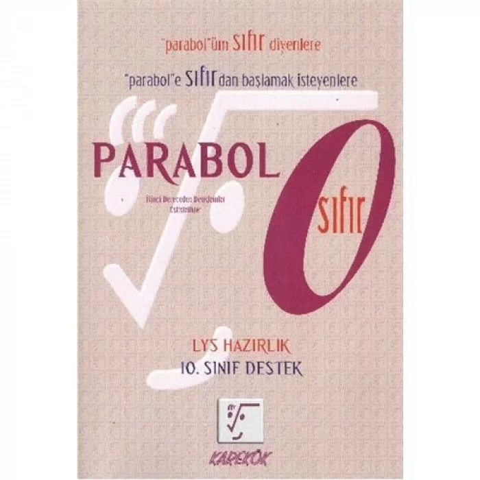 KAREKÖK PARABOL SIFIR