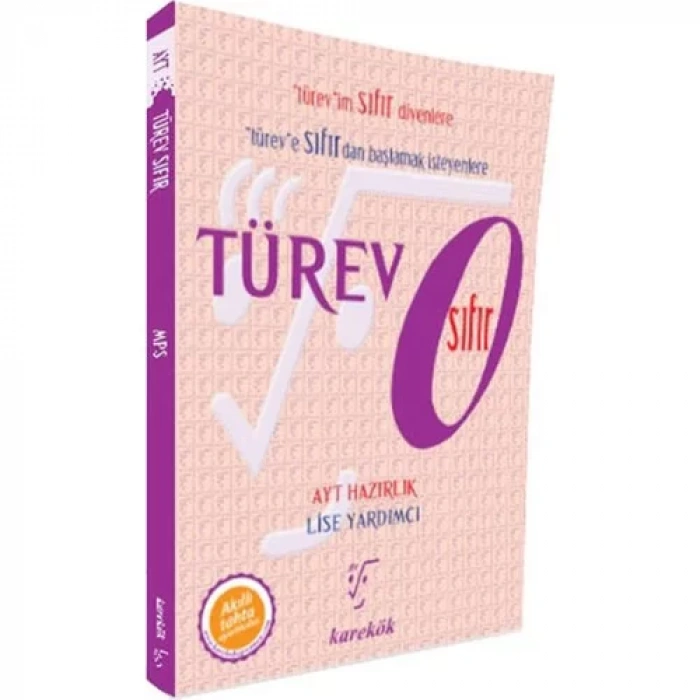 KAREKÖK TÜREV SIFIR