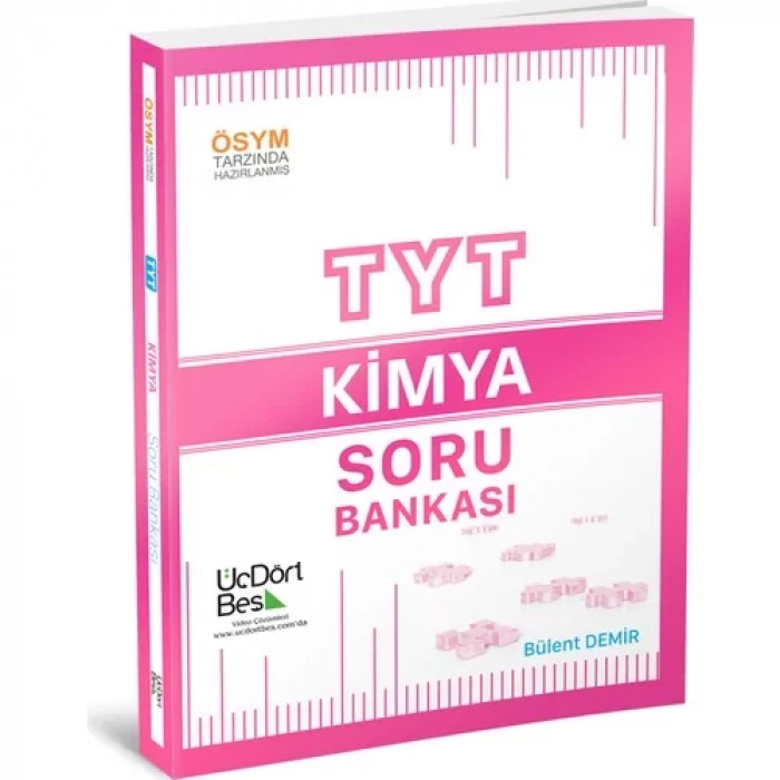 ÜÇDÖRTBEŞ TYT KİMYA SORU BANKASI 2021 MODEL