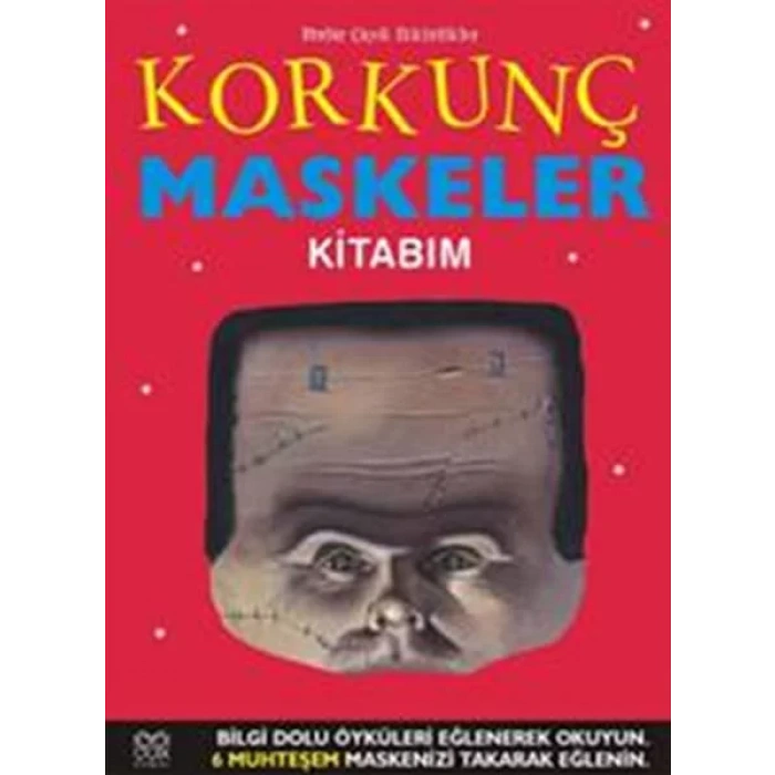 KORKUNÇ MASKELER KİTABIM - 1001 ÇİÇEK