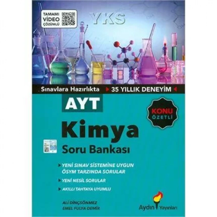 AYDIN AYT KİMYA SORU BANKASI KONU ÖZETLİ
