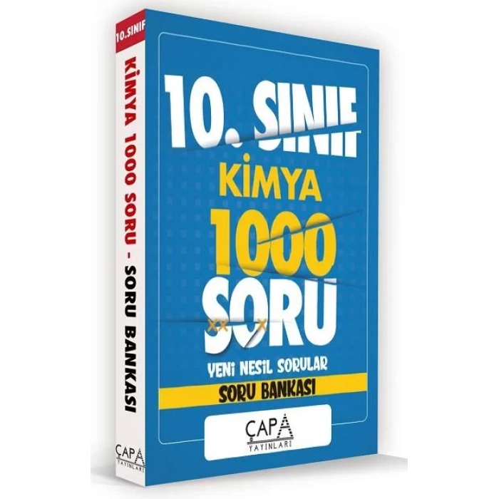 ÇAPA 10.SINIF KİMYA SORU BANKASI