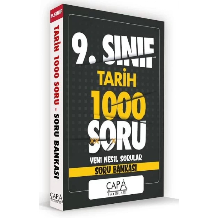 ÇAPA 9.SINIF TARİH SORU BANKASI