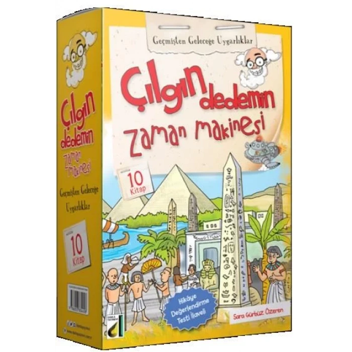 DAMLA ÇILGIN DEDEMİN ZAMAN MAKİNASI 2 (10 KİTAP)