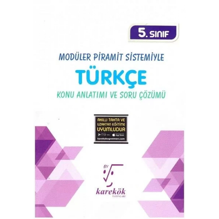KAREKÖK 5.SINIF TÜRKÇE KONU ANLATIM