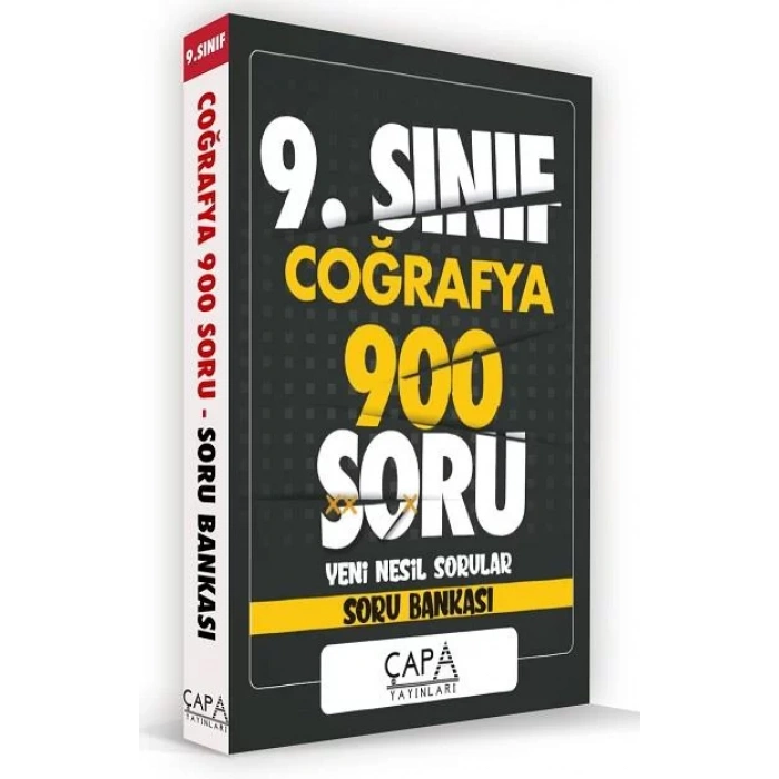 ÇAPA 9.SINIF COĞRAFYA SORU BANKASI