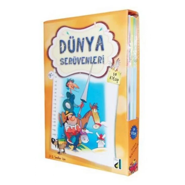DÜNYA SERÜVENLERİ ( 10 KİTAP ) - DAMLA