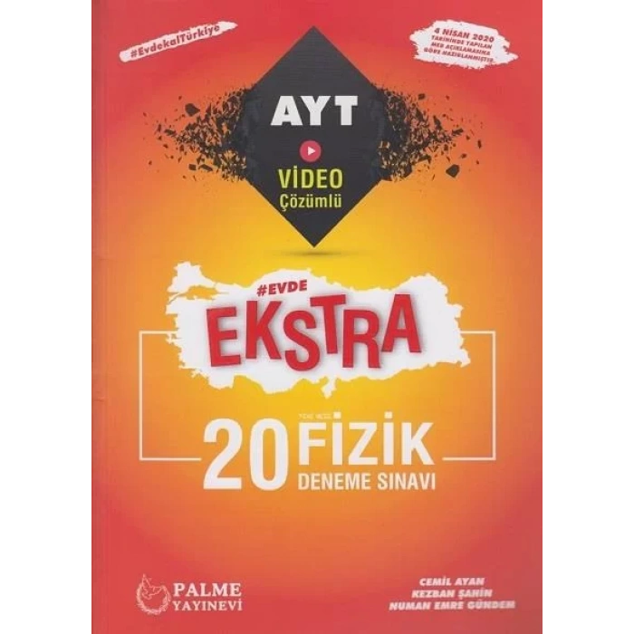PALME AYT EKSTRA FİZİK 20 DENEME