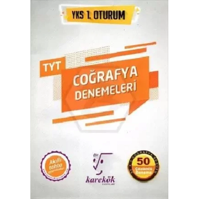 KAREKÖK TYT COĞRAFYA DENEME