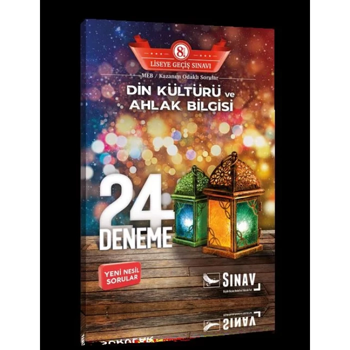 SINAV 8.SINIF DİN KÜLTÜRÜ AHLAK BİL 24 AYAR DENEME