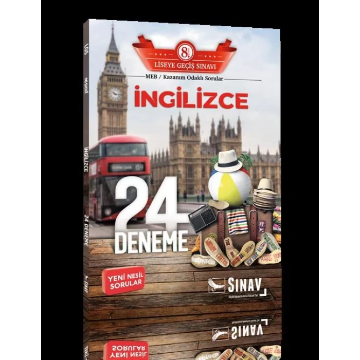 SINAV 8.SINIF İNGİLİZCE 24 AYAR DENEME
