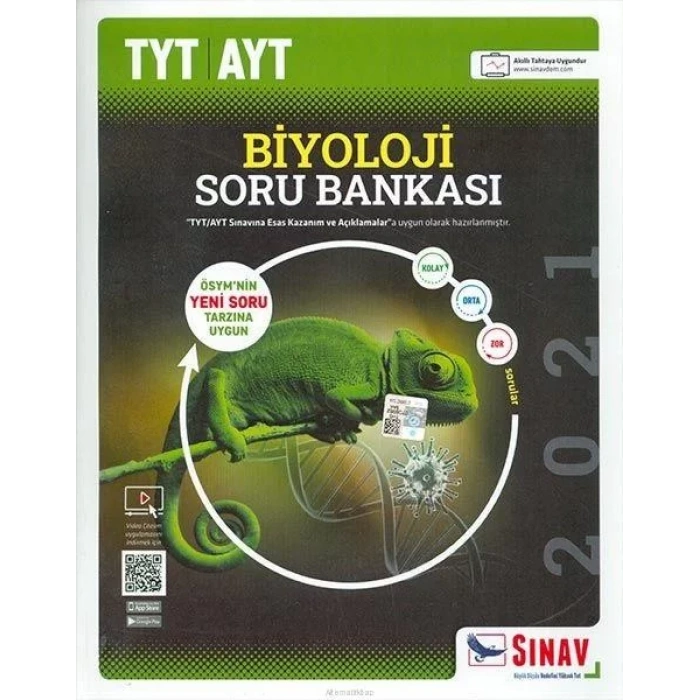 SINAV TYT AYT BİYOLOJİ SORU BANKASI