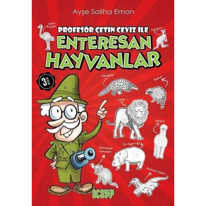 PROFESÖR ÇETİN CEVİZ İLE ENTERESAN HAYVANLAR-ACAYİ