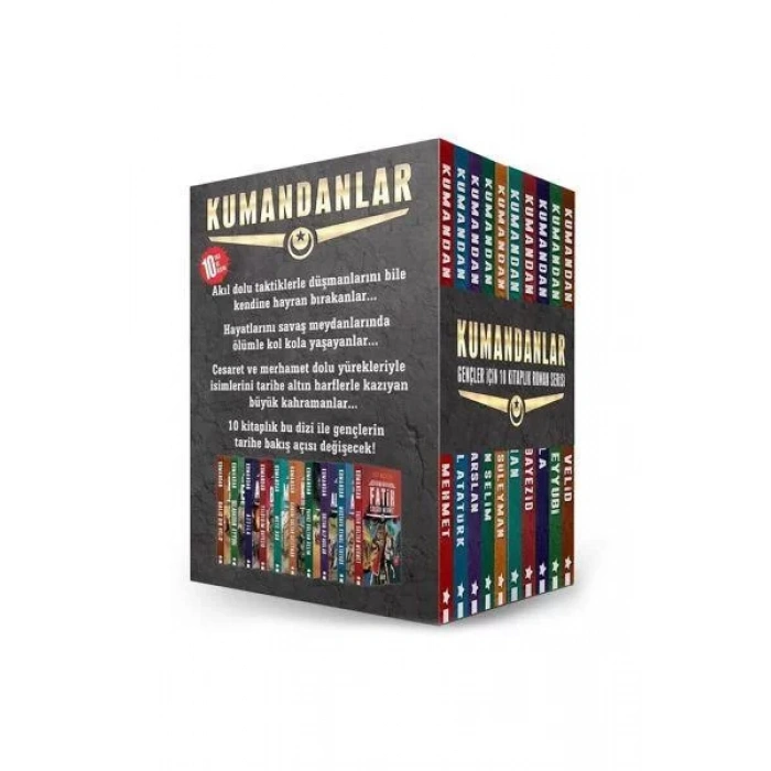 KUMANDANLAR SETİ 10 KİTAP - ACAYİP