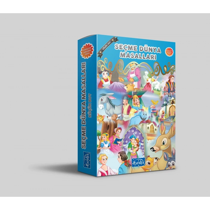 SEÇME DÜNYA MASALLARI 25 KİTAP KÜÇÜK BOY - PARILTI