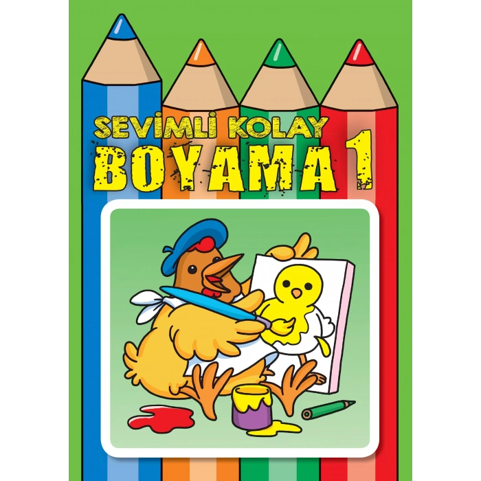 SEVİMLİ KOLAY BOYAMA 1 - PARILTI