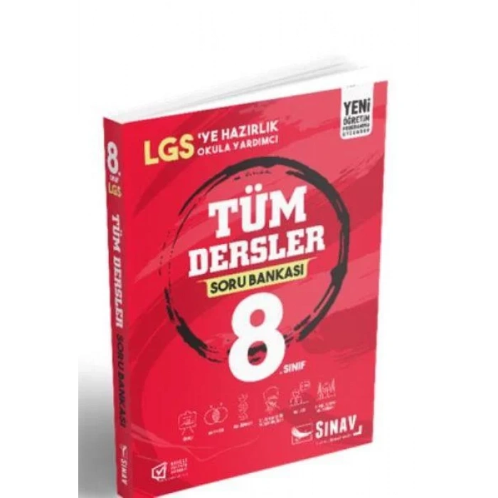 SINAV 8.SINIF TÜM DERSLER SORU BANKASI