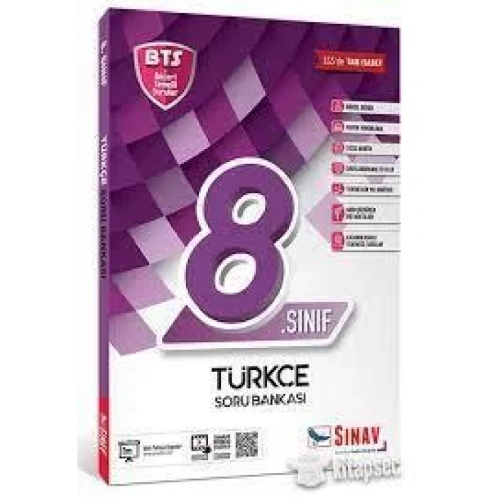 SINAV 8.SINIF TÜRKÇE SORU BANKASI BTS