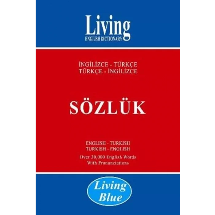 LİVİNG İNGİLİZCE SÖZLÜK CİLTLİ MAVİ