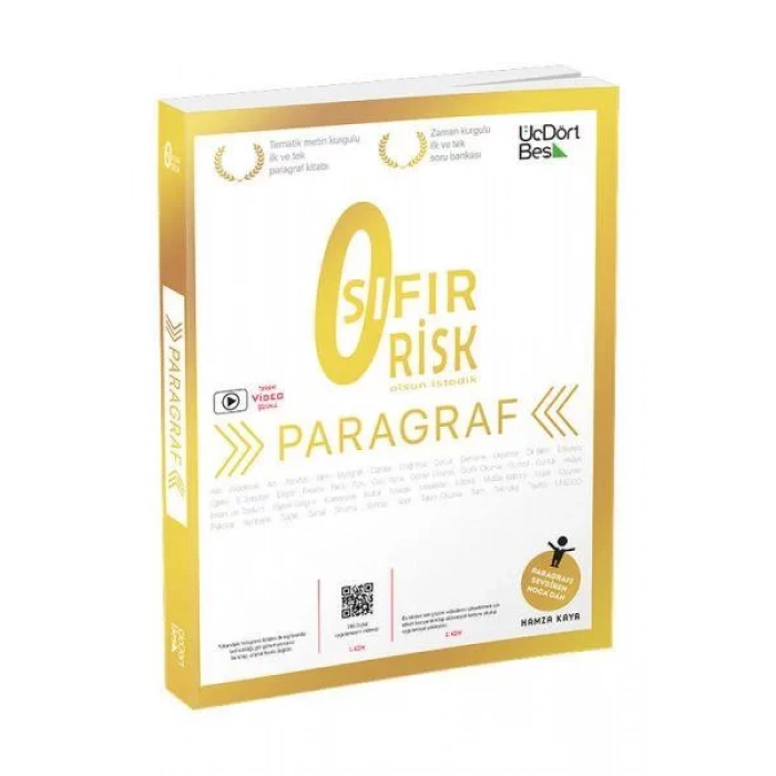 ÜÇDÖRTBEŞ SIFIR RİSK PARAGRAF