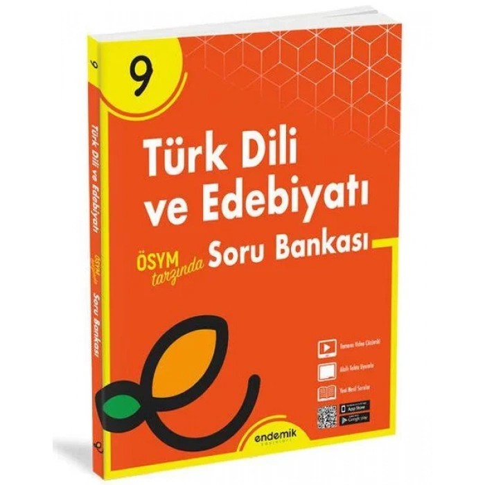 ENDEMİK 9.Sınıf Türk Dili ve Edebiyatı Soru Bankası