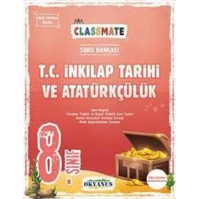 OKYANUS YAYINLARI 8.SINIF CLASSMATE İNKILAP TARİHİ SORU BANKASI