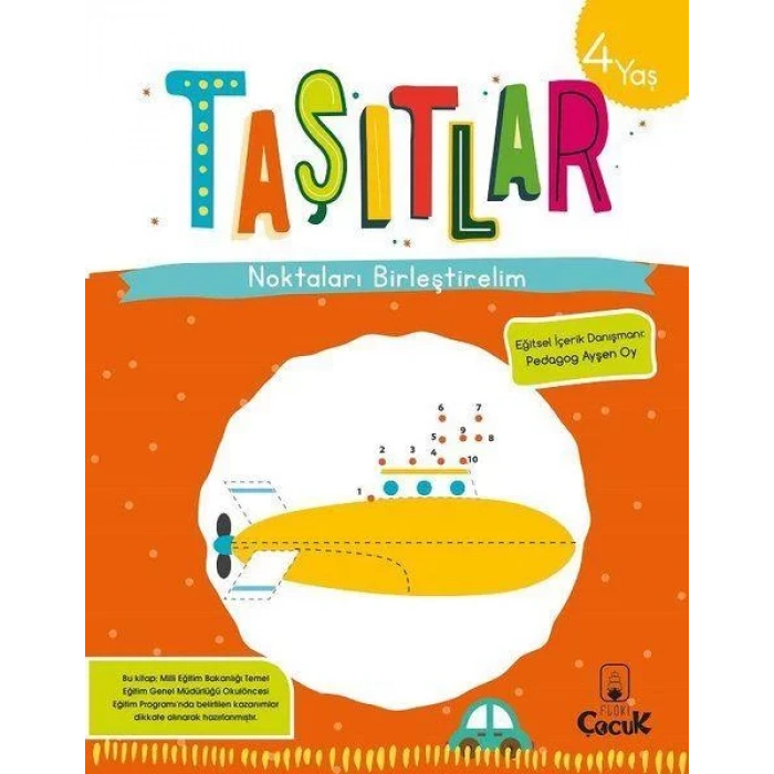 4 Yaş Noktaları Birleştirelim- Taşıtlar