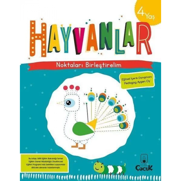 4 Yaş Noktaları Birleştirelim- Hayvanlar
