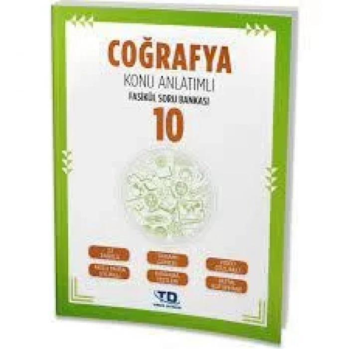 TANDEM 10.SINIF COĞRAFYA KONU ANLATIMLI FASİKÜL SORU BANKASI