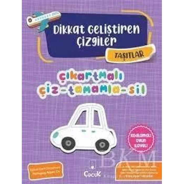 Dikkat Geliştiren Çizgiler-Taşıtlar