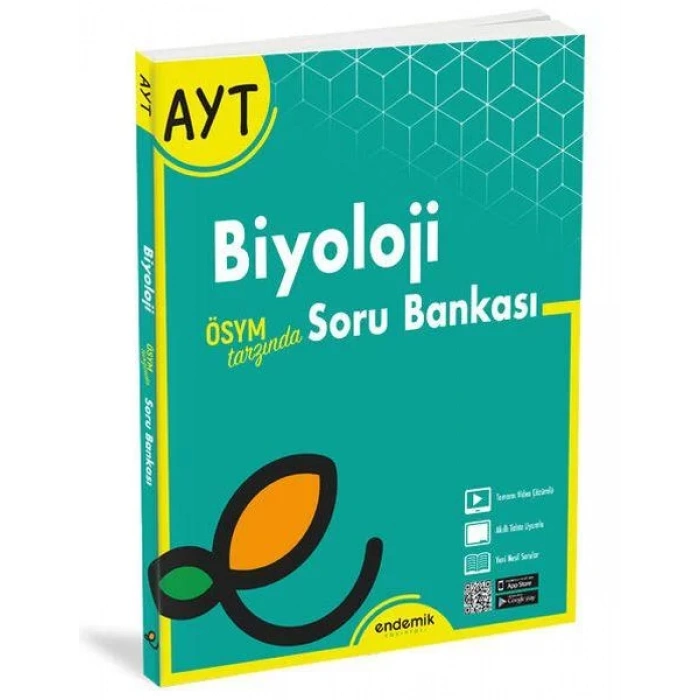ENDEMİK AYT Biyoloji Soru Bankası