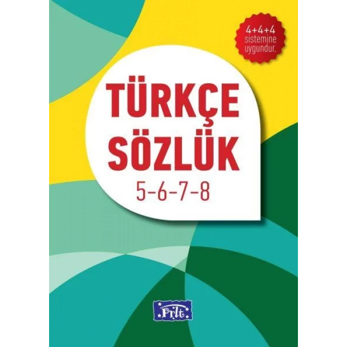 PARILTI TÜRKÇE SÖZLÜK 5-6-7-8