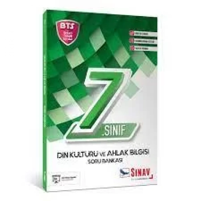 SINAV 7.SINIF DİN KÜLTÜRÜ AHLAK BİLGİSİ SORU BANKASI